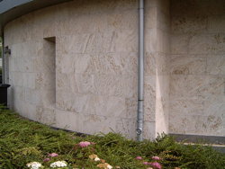 Fassade einer Sparkasse in Aschersleben